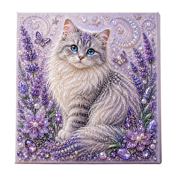 Animal Special Shape Diamond Art Kits for Adults,3D Diamond Painting Kits for Beginner,DIY Diamond Crystal Rhinestones Painting Kits for Home Wall Decor Gift 7.87 X 7.87inch