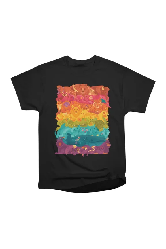 Animal Spectrum T-Shirt Tee Gift For Him Merch For Her Apparel For Friend