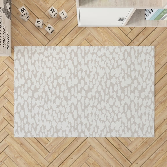 Animal Splat Taupe Kids Play Mat