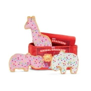 BARK Animal Squeakers Snacks Cookie Snack Pack Multicolor Plush Dog Toy XS/S