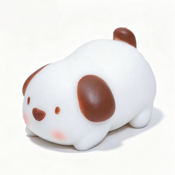 Animal Squishies,Cute Animal Squishies Shaped Stress Balls,Slow Rebound Animal Squeeze Fidget Toy Anxiety Relief Soft Stress Ball Pinch Sensory Toy,Squeeze Dog