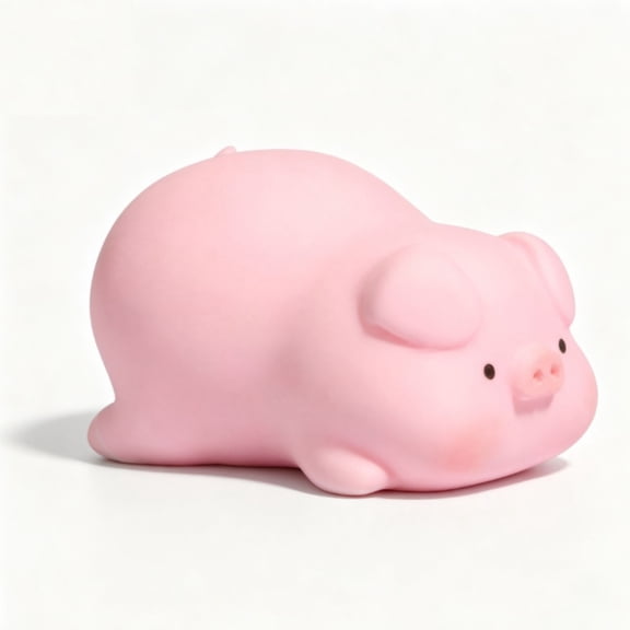 Animal Squishies,Cute Animal Squishies Shaped Stress Balls,Slow Rebound Animal Squeeze Fidget Toy Anxiety Relief Soft Stress Ball Pinch Sensory Toy,Squeeze Pig