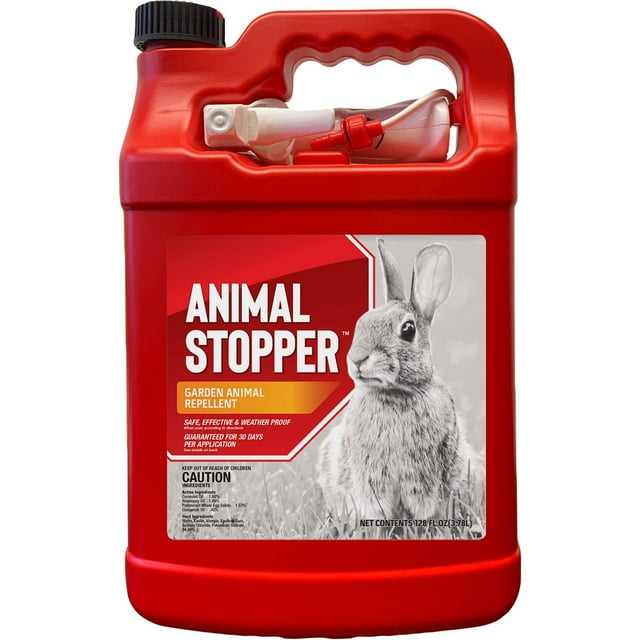 Animal Stopper Repellent; Repels Groundhogs, Rabbits, Skunks, Raccoons