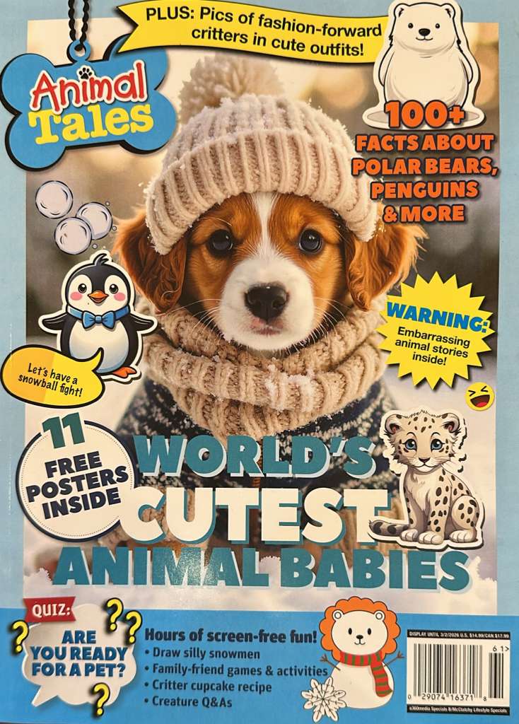 Random Animal Magazine Animal Tales Magazine Issue 61 - Walmart.com