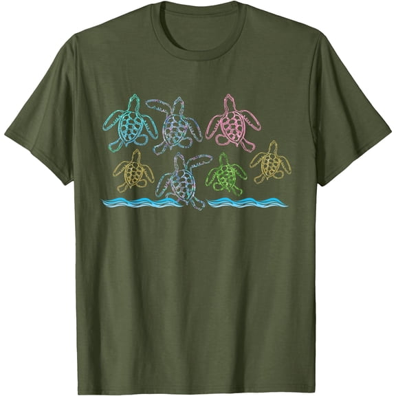 Animal Tees & Gift Idea Sea Turtle Unisex T-Shirt for Men Women Kids Toddler