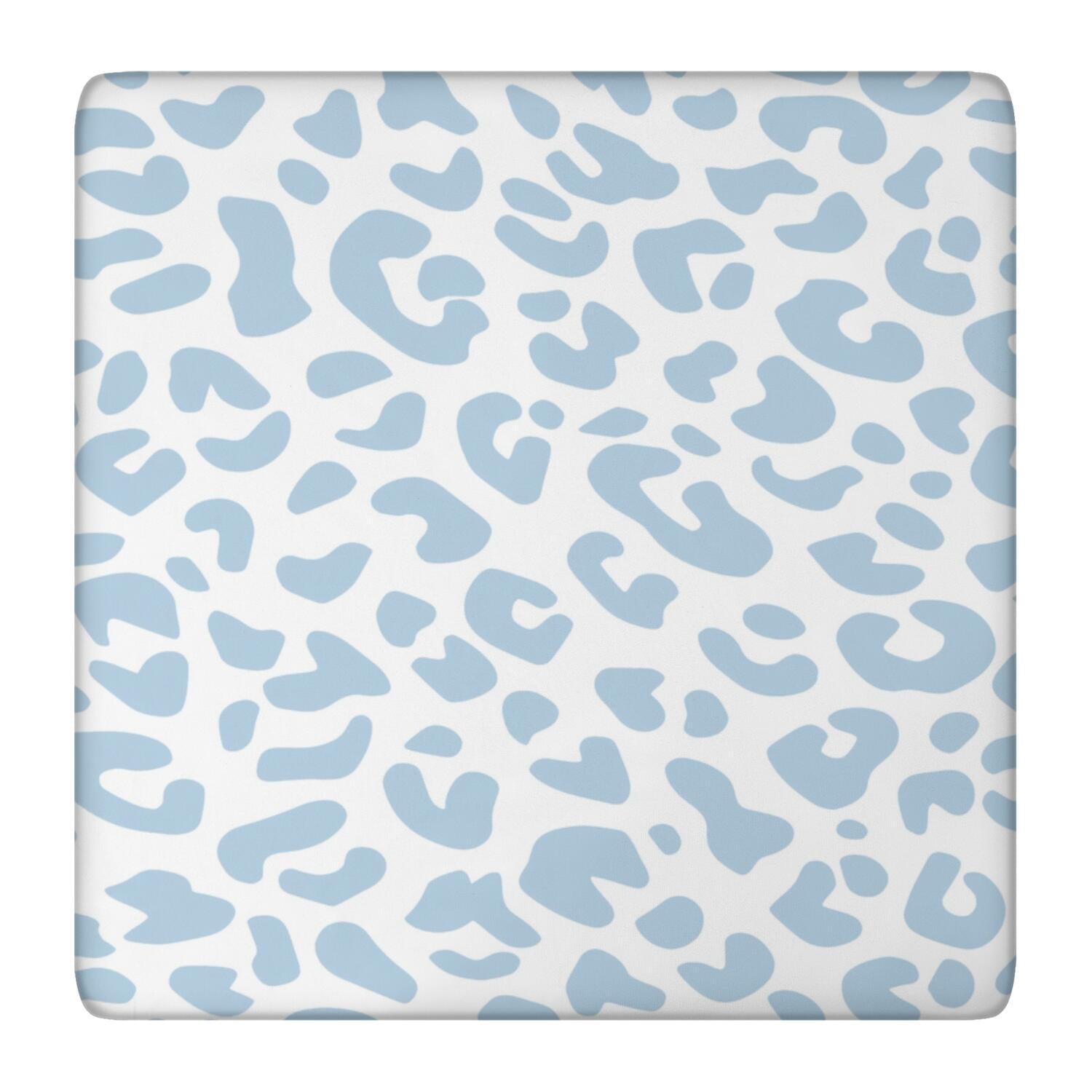 Animal Texture Leopard Print Table Cover - Snug Fit Elastic Edge for RV ...