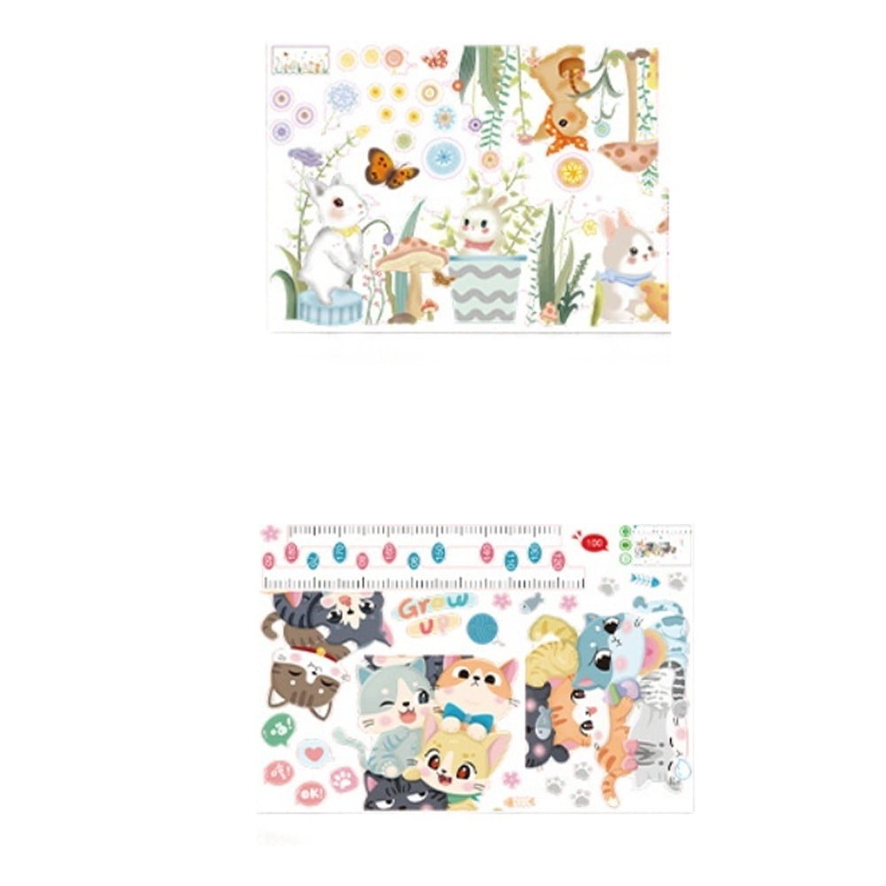 Animal-Themed Growth Chart: Fun & Safe Height Ruler for Kids' Rooms ...