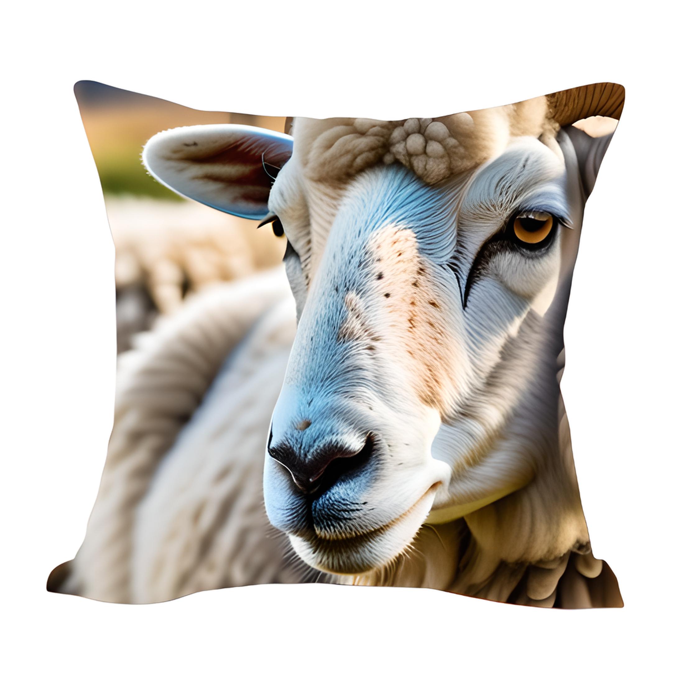 Animal Throw Pillow with Realistic Design Throw Pillow Covers Cases