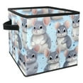 thumbnail image 1 of Animal Toy Storage Bins - Foldable with Handle, 10.8"x10.5"x10.6", Large Capacity - Storage Cubes, Cube Organizer, 1 of 6
