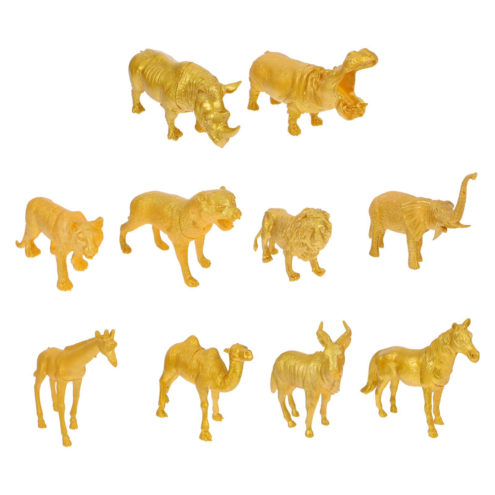 Animal Toys Figurine Model Animals Mini Wild Set Figurines Figure Creatures Kids Forest Bath