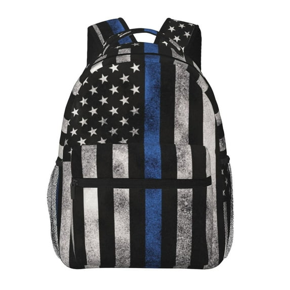 US American Flag School Backpack For Boys Girls,15.7 in Kids Rucksack Book Bag For Elementary Junior High School College Hiking,Mochila Para Niños Age 3-10
