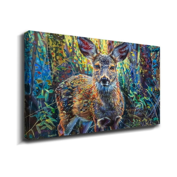 Animal Wall Art Picture Deer Animal Wall Decor Canvas Wall Art For Livingroom Bedroom Office