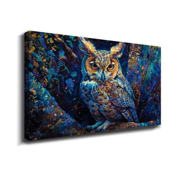 Animal Wall Art Picture Owl Animal Wall Decor Canvas Wall Art For Livingroom Bedroom Office