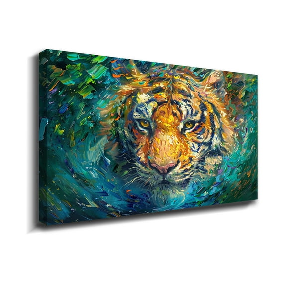 Animal Wall Art Picture Tiger Animal Wall Decor Canvas Wall Art For Livingroom Bedroom Office