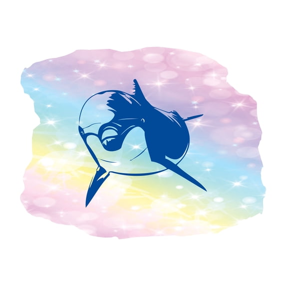 Animal Wall Decals for Care Taker Daycare - Human Friendly Sea Animal Dolphins DIY & Creativity Boy Girl Bedroom Wall Sticker - Size: 10 In x 8 In