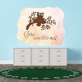 thumbnail image 1 of Animal Wall Decals for Children Playroom - Happy Owl Family On Tree Branch Owl DIY & Creativity Boy Girl Bedroom Wall Sticker - Size: 10 In x 8 In, 1 of 5