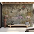 thumbnail image 1 of Animal Wallpaper Wall Mural - Wild Fauna and Flora, 1 of 5