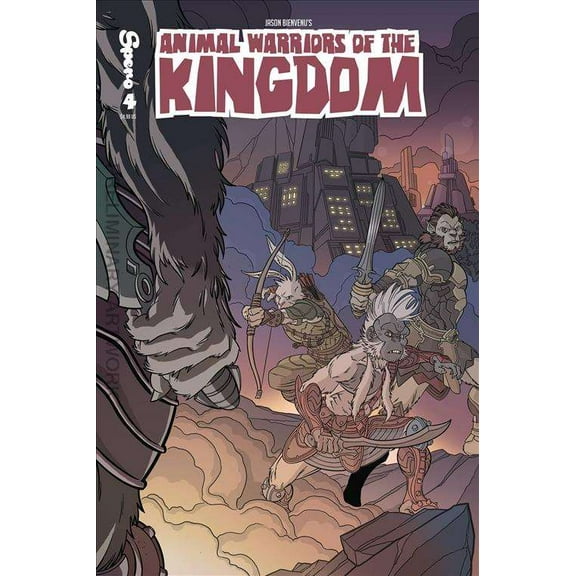 Animal Warriors of the Kingdom #4A VF ; Spero Toy Comic Book