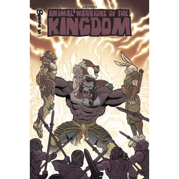Animal Warriors of the Kingdom #5A VF ; Spero Toy Comic Book