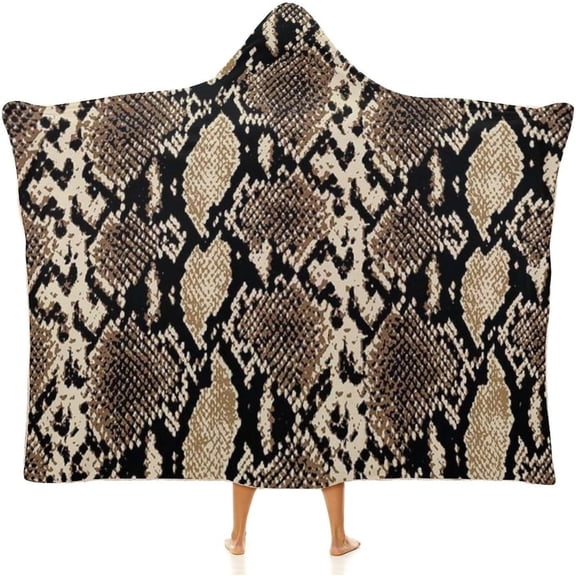 Animal Wearable Blanket Throw Blankets for Couch Blanket Cloak Hooded Blanket for Kids Teens Men Women Gift