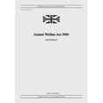 thumbnail image 1 of Animal Welfare Act 2006 (c. 45), (Paperback), 1 of 1