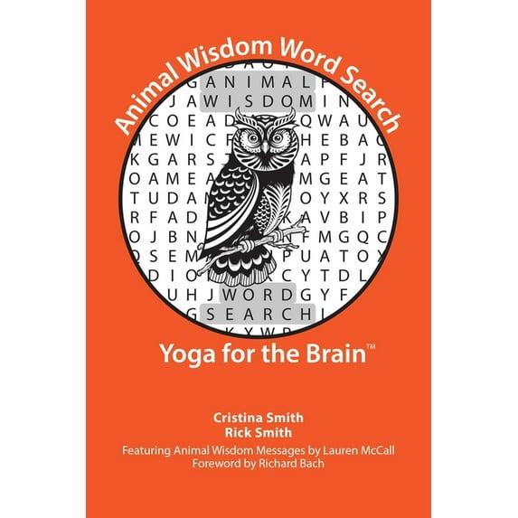 Animal Wisdom Word Search: Yoga for the Brain, (Paperback)
