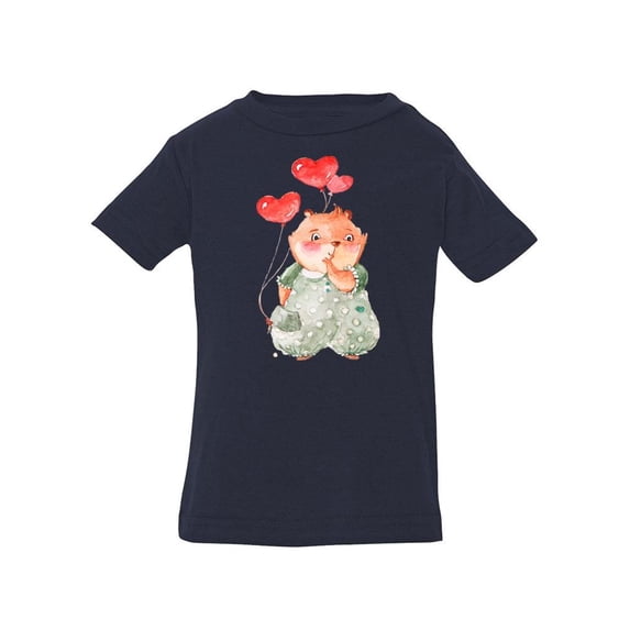 Animal With Balloons T-Shirt Infant -Image by Shutterstock, 24 Months