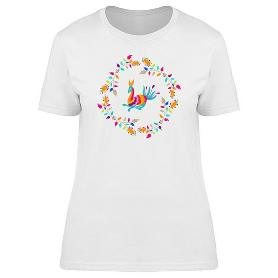 Animal With Multiple Tails Otomi T-Shirt Women -Image by Shutterstock, Female Small