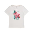 thumbnail image 1 of Animal Womens Carina Hibiscus Natural T-Shirt, 1 of 3