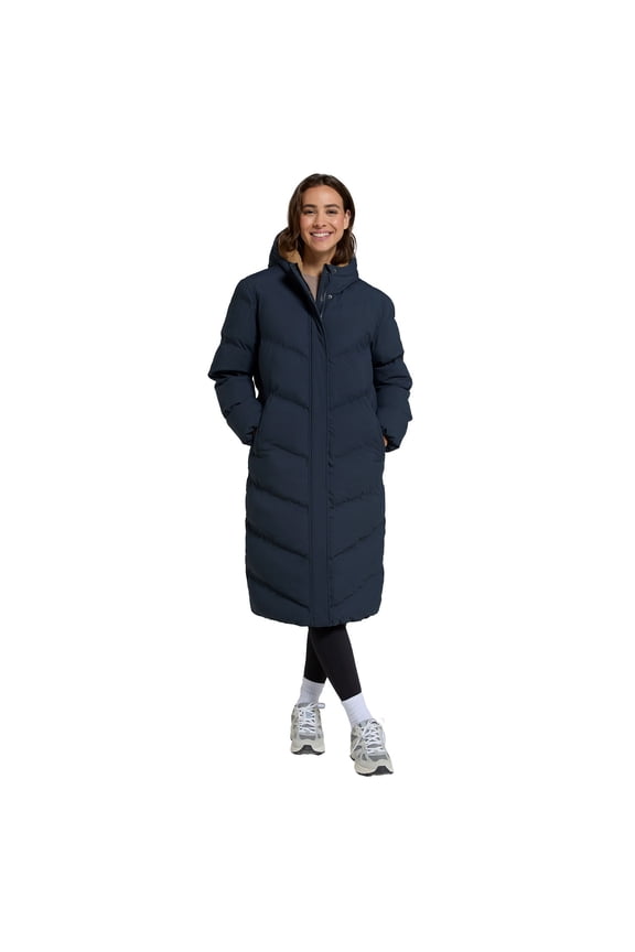 Womens Cocoon Borg Lined Padded Jacket