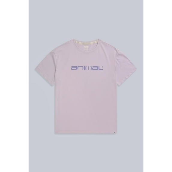 Animal Womens Leena Natural Cotton Boxy T-Shirt