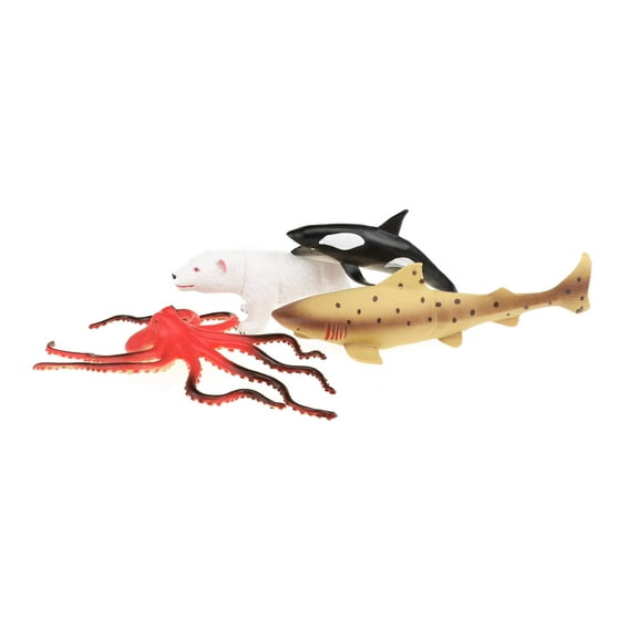 Animal World Animals 'Deluxe' -5pcs in Bag No Animals, Multicoloured (34925A)