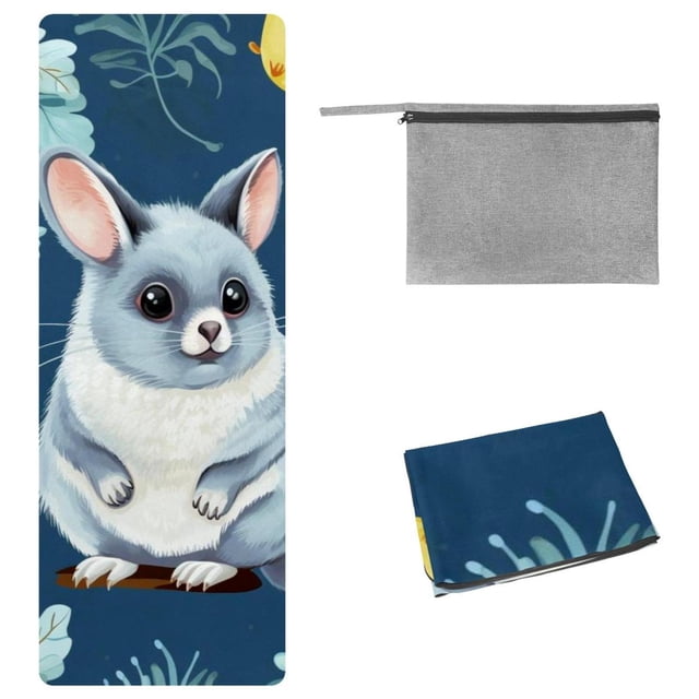 Animal Yoga Blanket Storage Bag 72.8"x26.8" for Yoga, Pilates