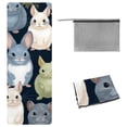 thumbnail image 1 of Animal Yoga Mat Towel with Storage Bag - 72.8"x26.8" for Yoga, Pilates, Fitness - Includes Yoga Blanket and Towel, 1 of 6
