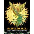 thumbnail image 1 of Animal adult coloring book: 60 coloring page for relaxation, (Paperback), 1 of 1