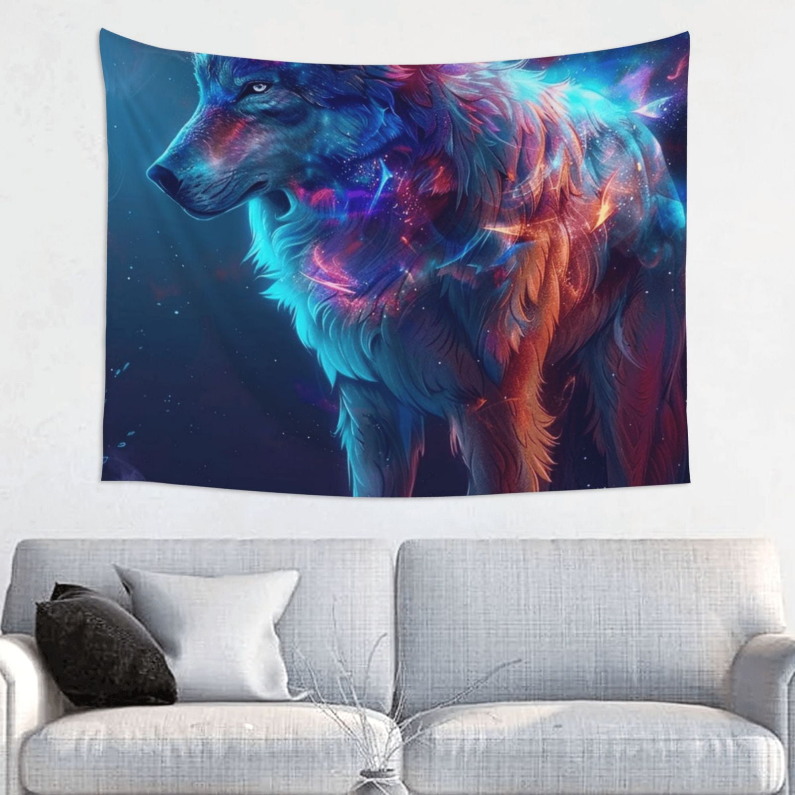 Animal art Tapestry wall hanging decoration, tapestry bedroom living