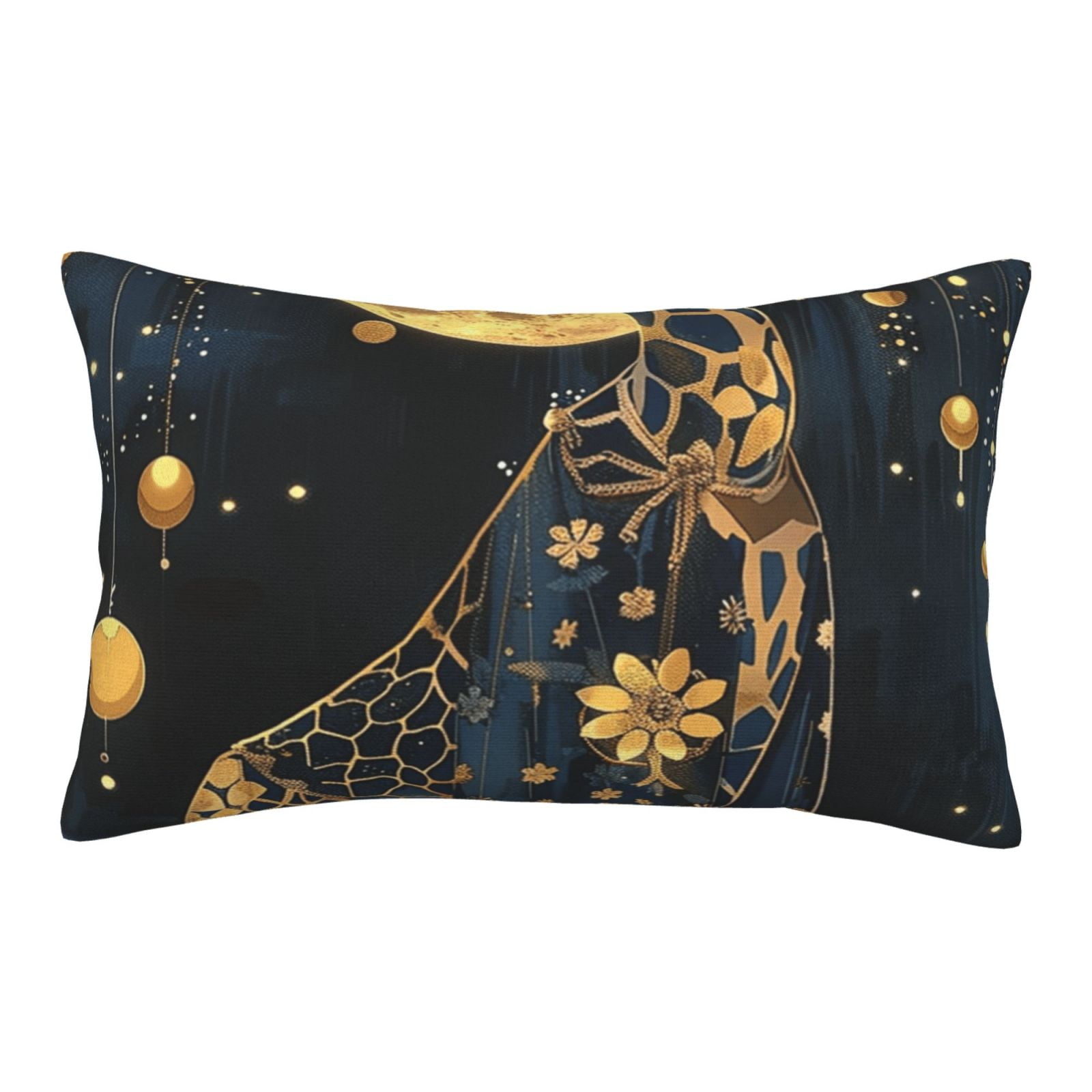 Animal art Waist pillow case Decorative large pillow case with zipper