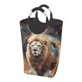 Animal art bag, drawstring sealed dirty clothes bag storage bag, heavy