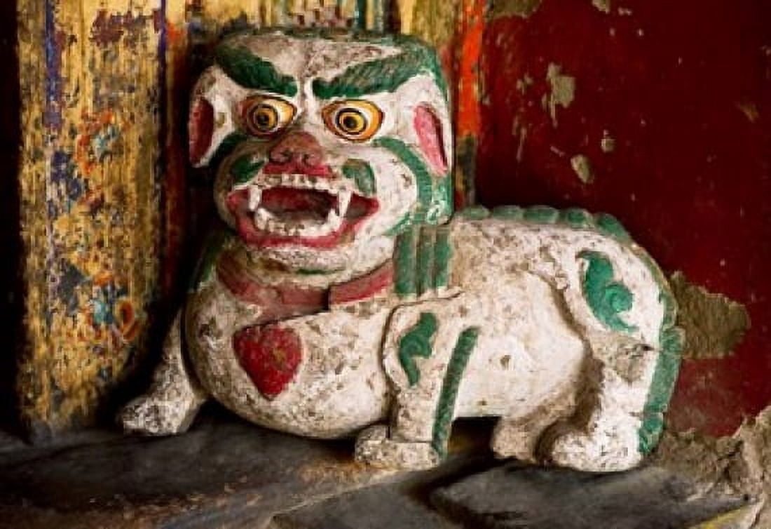 Animal by Hemis Monastery Ladakh India Canvas Art - Jaina Mishra DanitaDelimont (22 x 15)