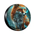 Animal closeup Camping spare tire cover, wheel protector, weather
