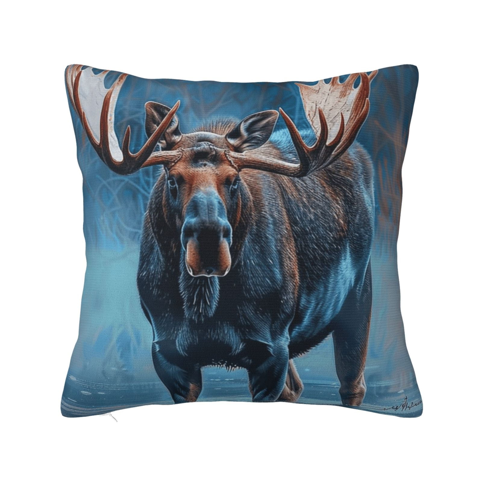Animal closeup Decorative pillowcase, pillow cover, outdoor cushion