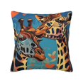 Animal closeup Pillow cover decoration pillowcase standard size