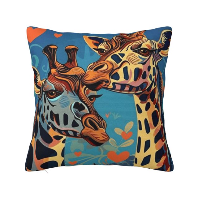 Animal closeup Pillow cover decoration pillowcase standard size