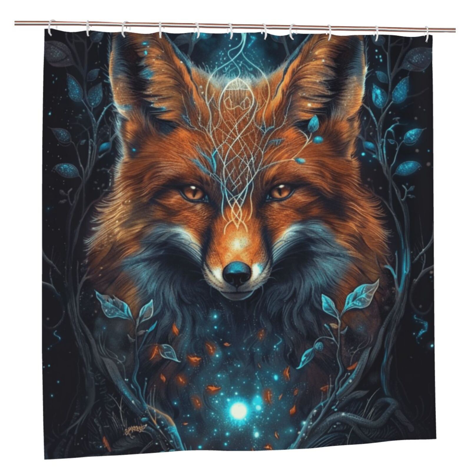 Animal closeup Shower Curtain Shower Curtain Waterproof Fabric