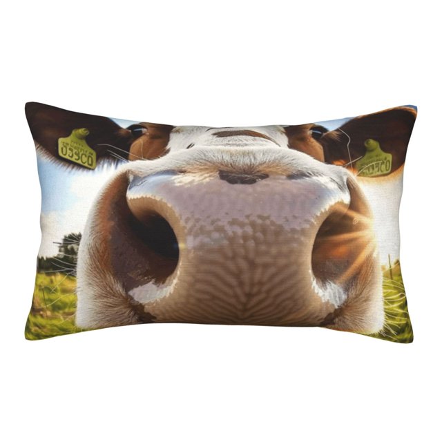 Animal closeup Waist pillow case Decorative large pillow case with