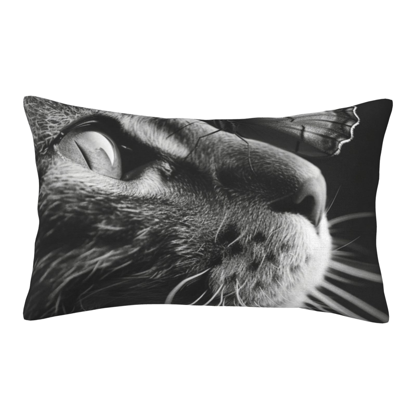 Animal closeup Waist pillow case Decorative large pillow case with