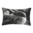 Animal closeup Waist pillow case Decorative large pillow case with