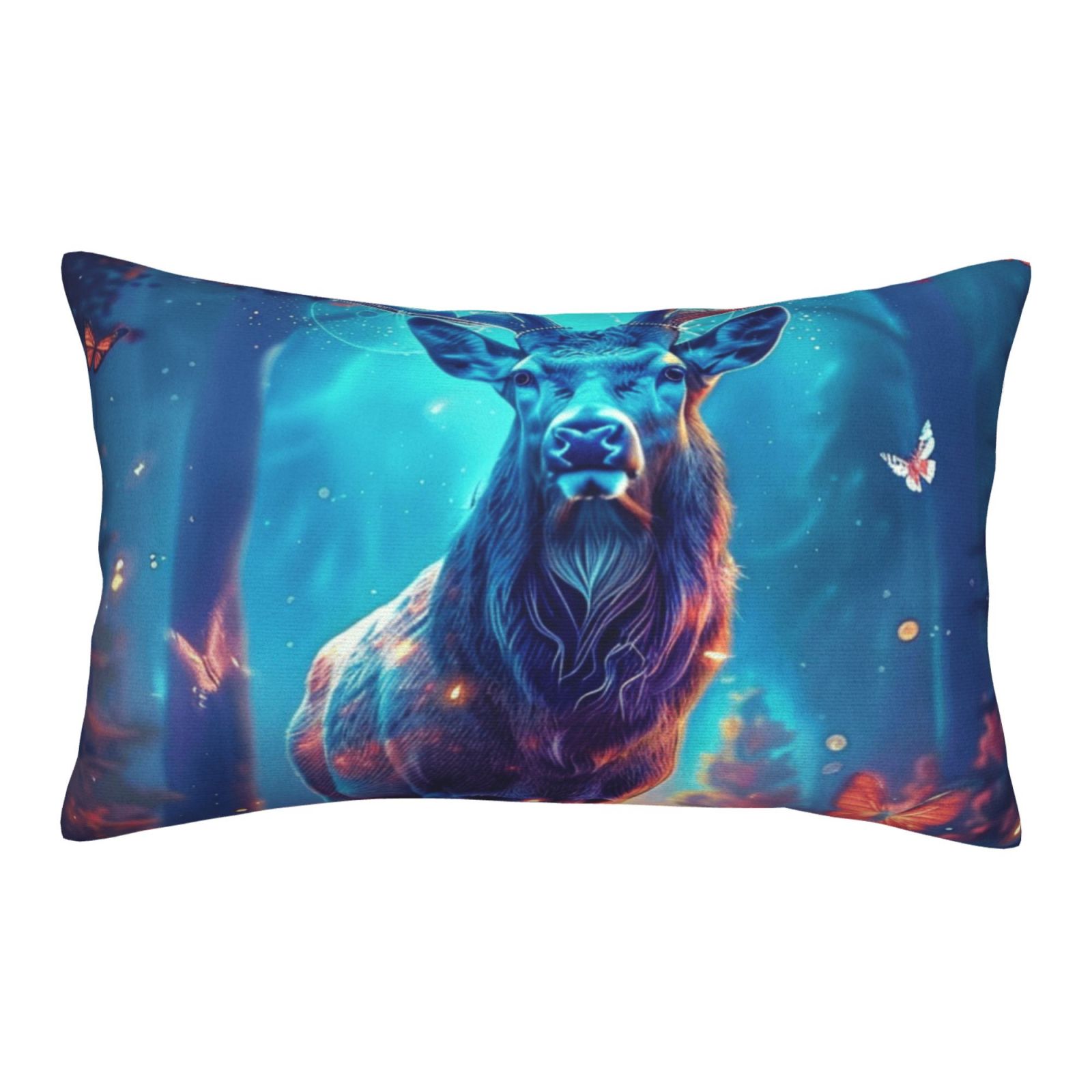 Animal closeup Waist pillow case Decorative large pillow case with