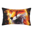 Animal closeup pillowcase with zipper waist pillow pillowcase standard