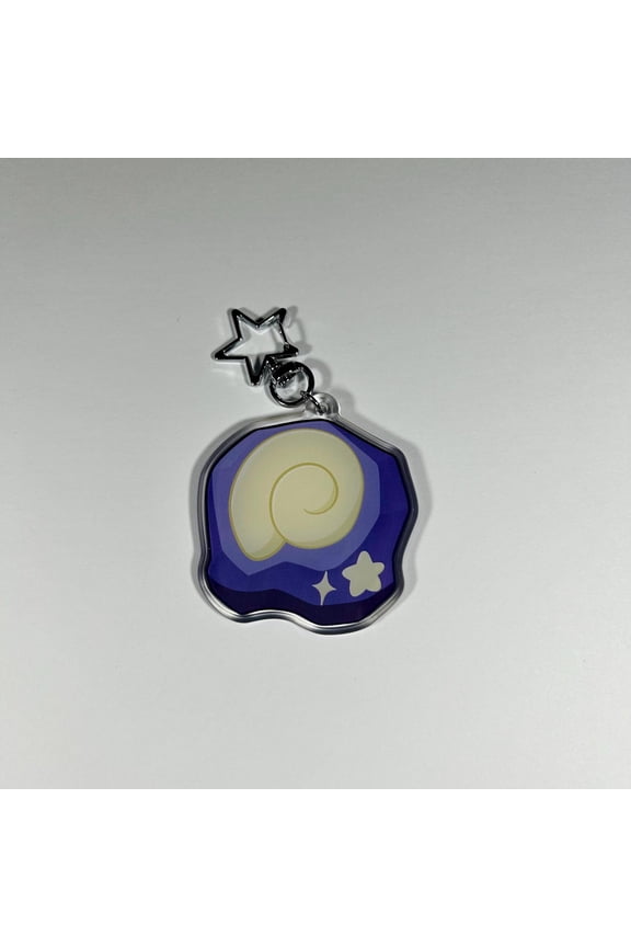 Animal crossing fossil acrylic keychain charm (1 keychain)